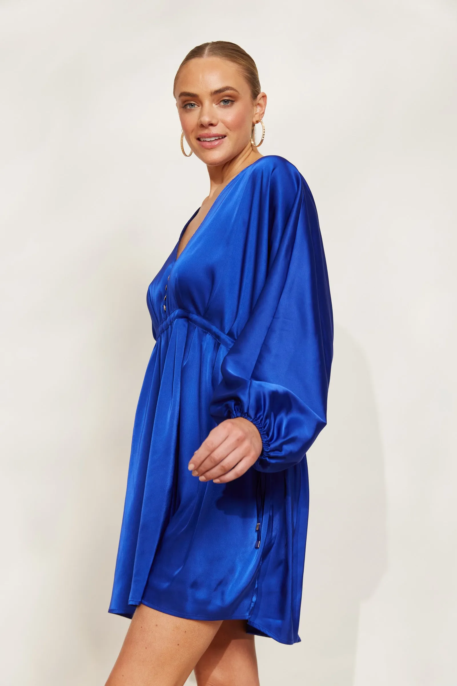 Elysian Top/Dress - Cobalt