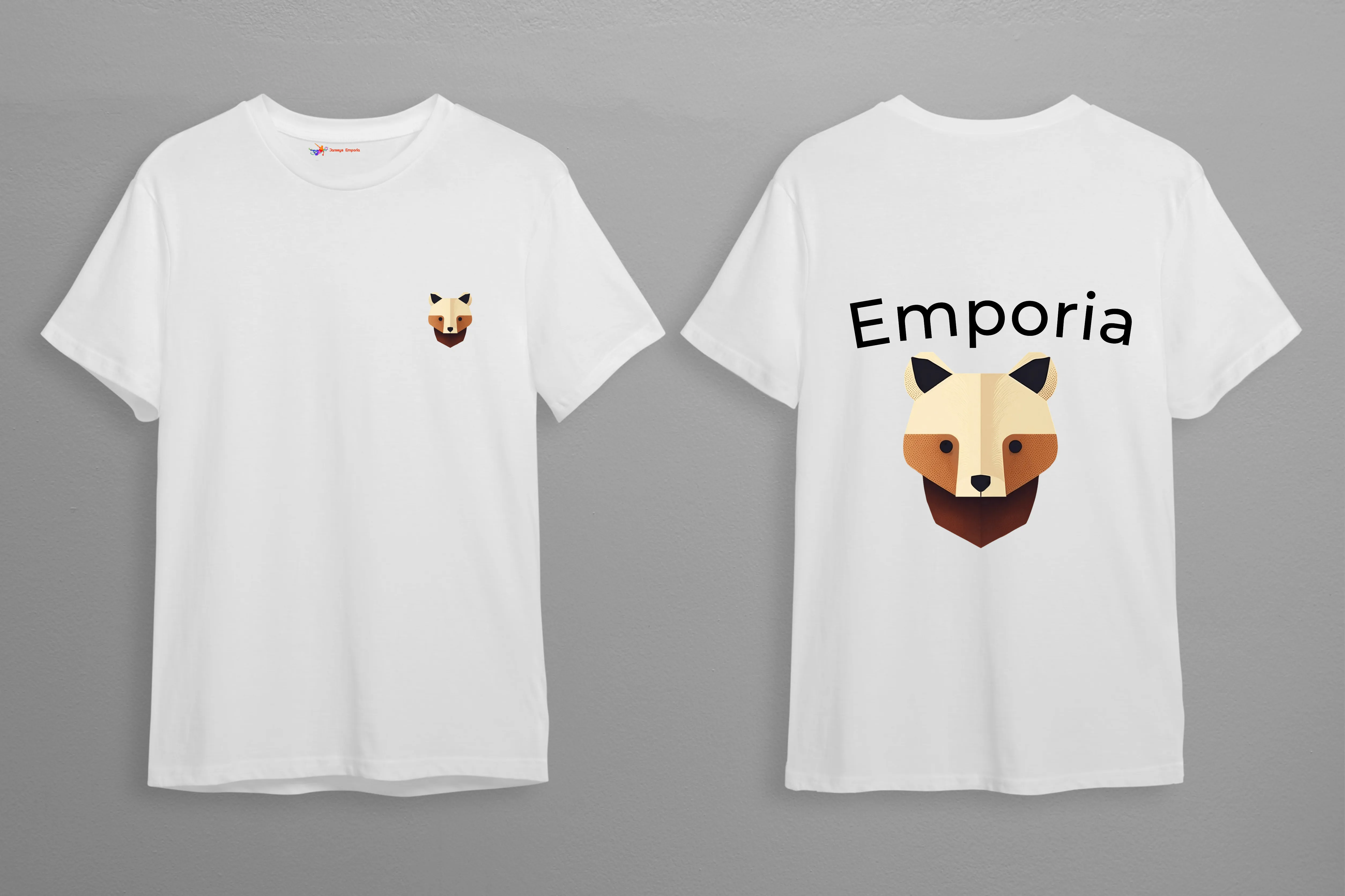 Emporia Printed White T-Shirt