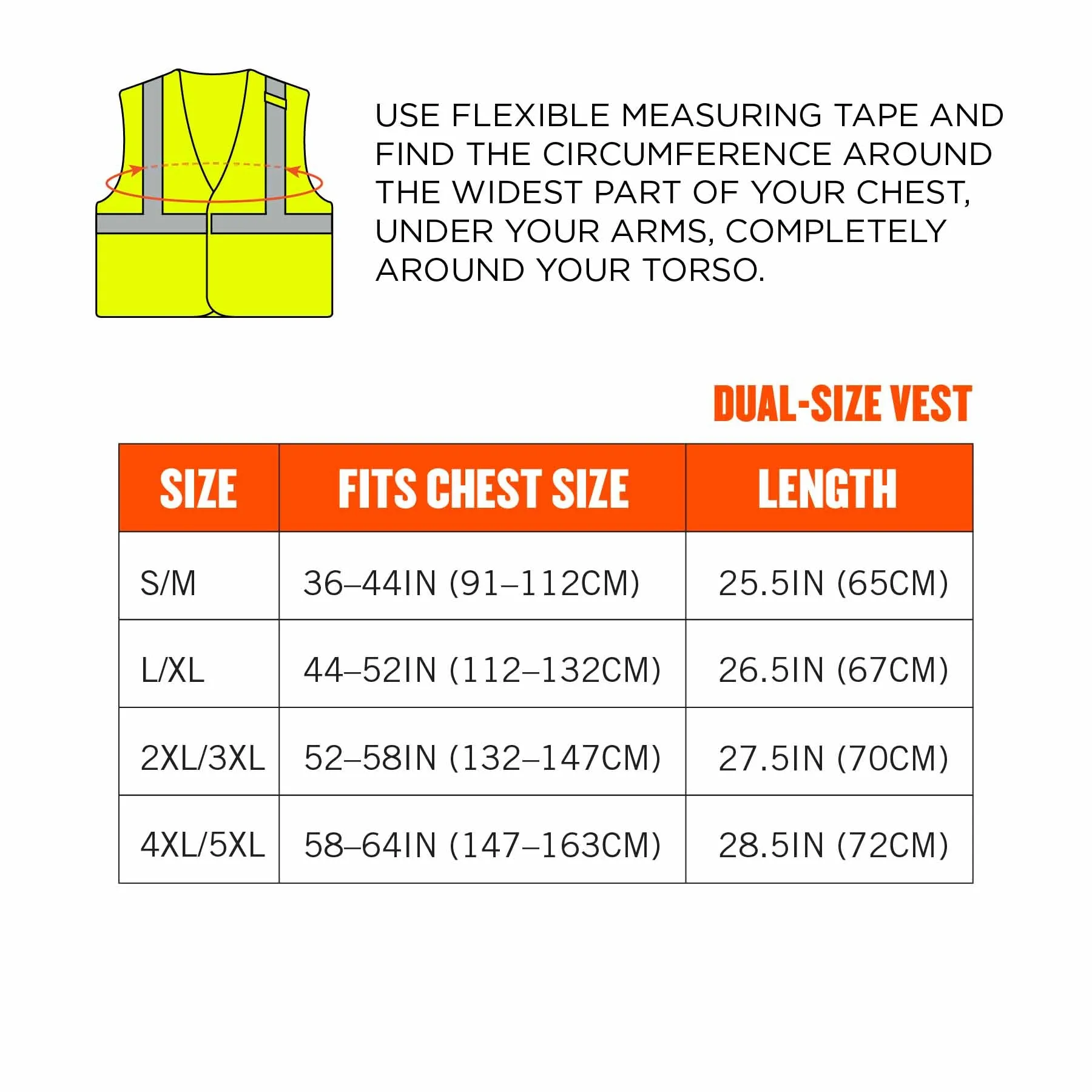 Ergodyne 21863 8263FRHL S/M Lime Class 2 FR Safety Vest - H L - Economy