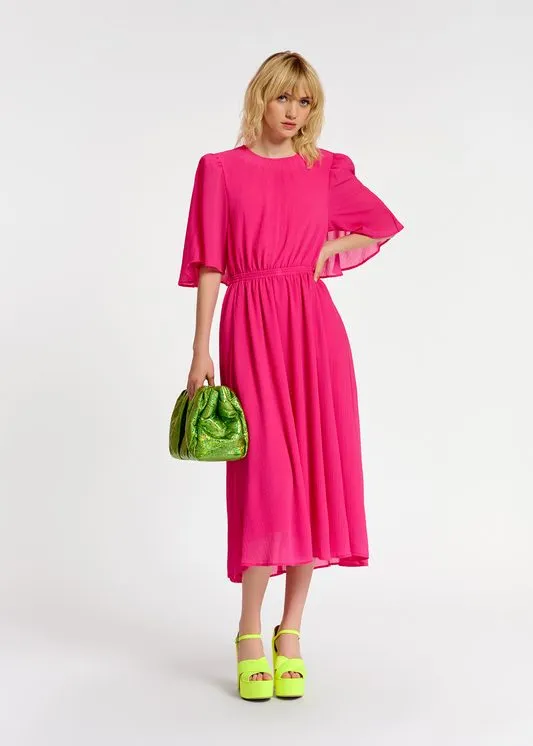 Essentiel Antwerp Pink Haze Dazzers Dress