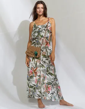 Exotic Dive Maxi Dress - Retro Tropics