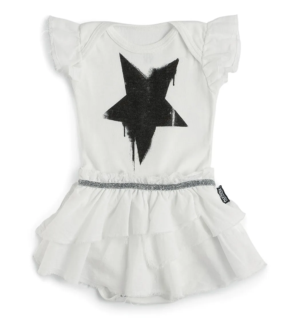 falling star onesie skirt