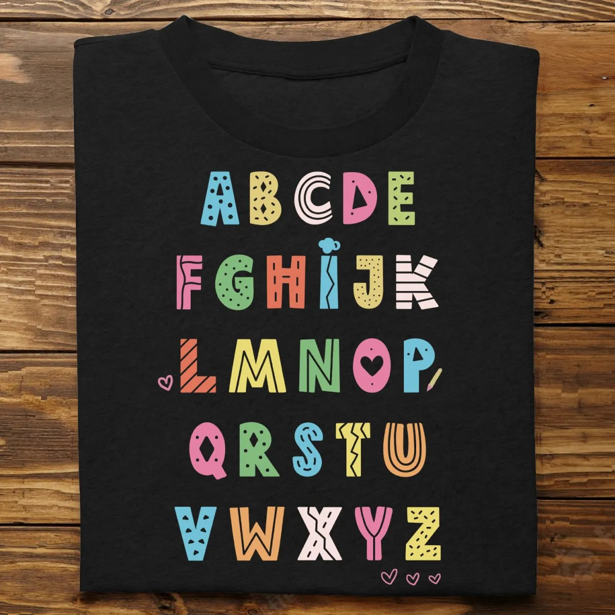 Family - Alphabet Tee - Personalized T-shirt