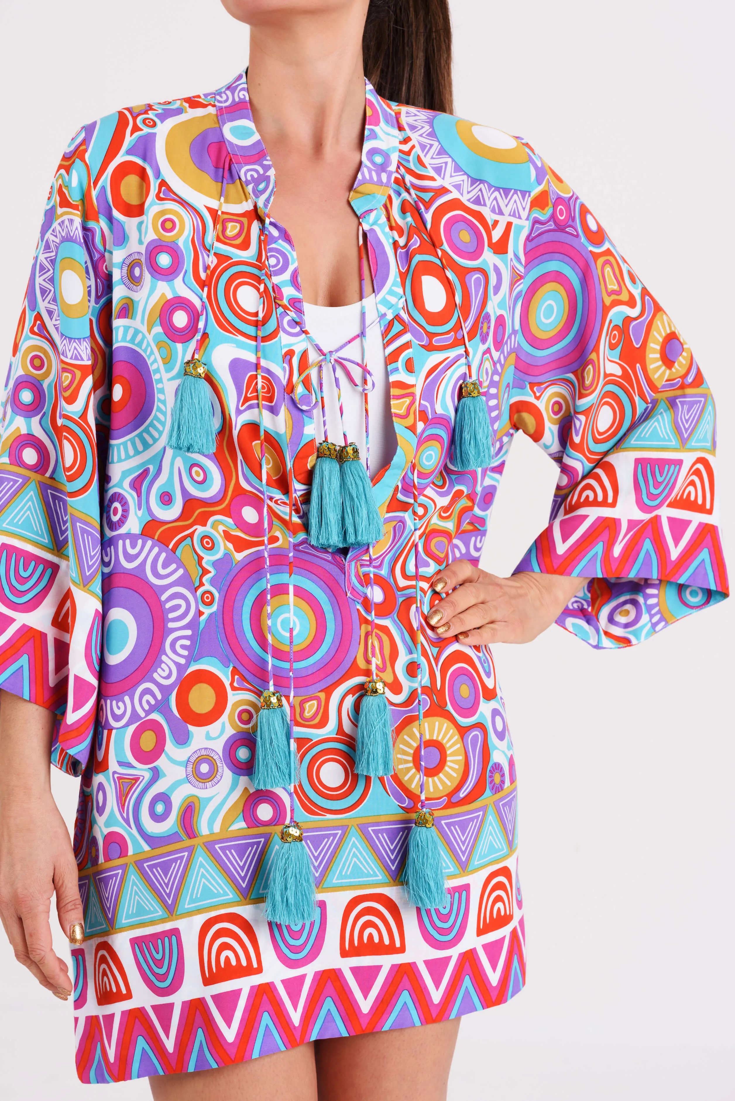 FEATHER & FIND | Centauri Kaftan, Songlines