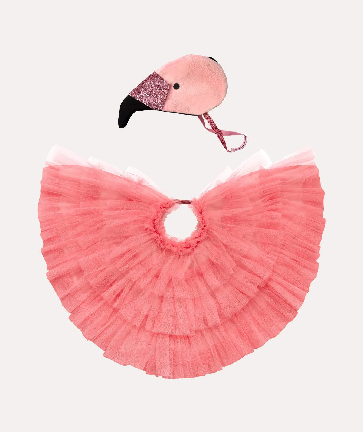 Flamingo Cape Dress Up - Pink