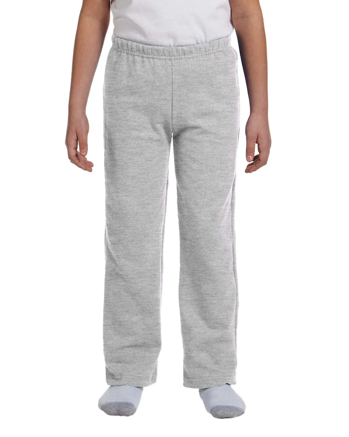 GILDAN Heavy Blend Youth 8 oz., 50/50 Open-Bottom Sweatpants