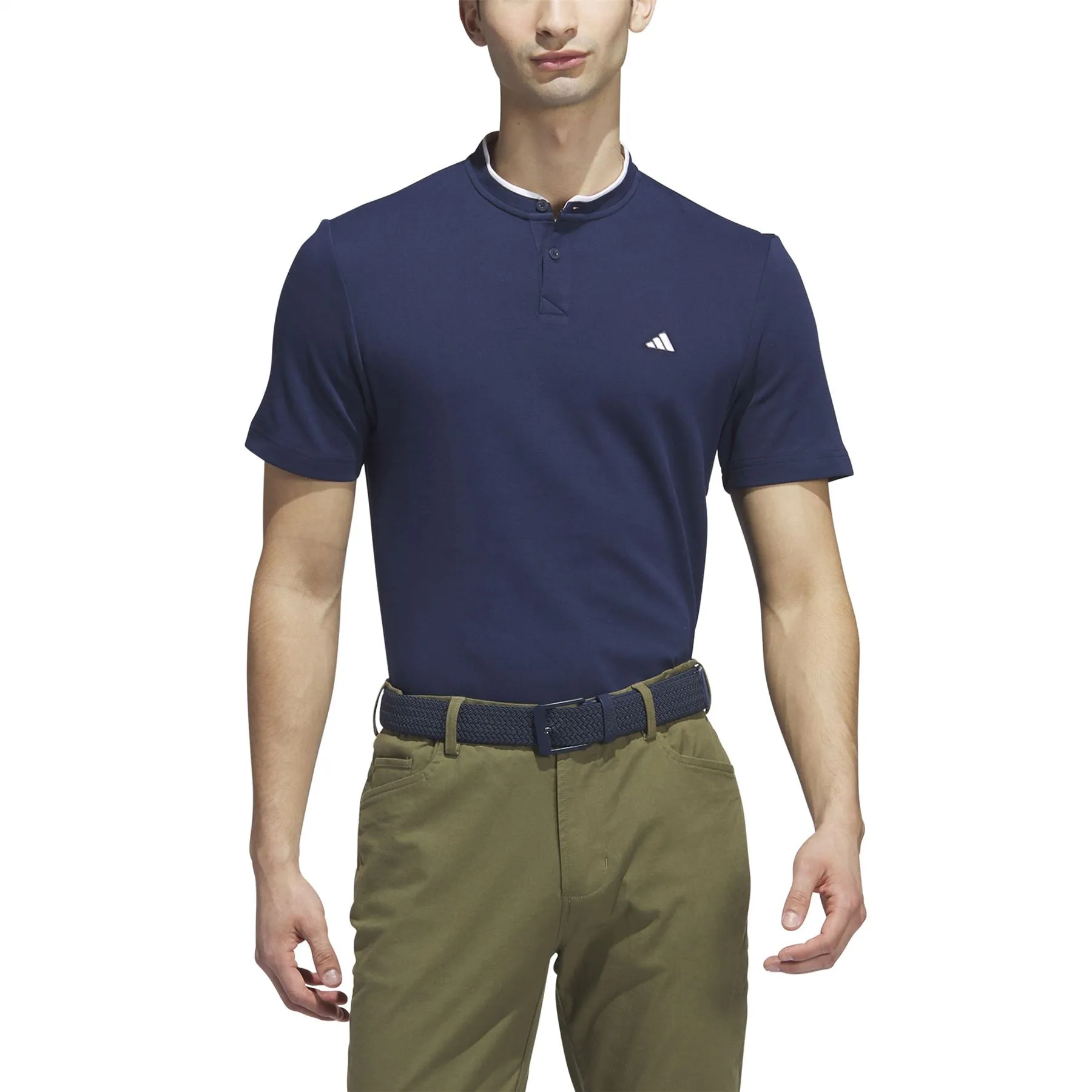 Go-To Henley Polo Collegiate Navy - AW23