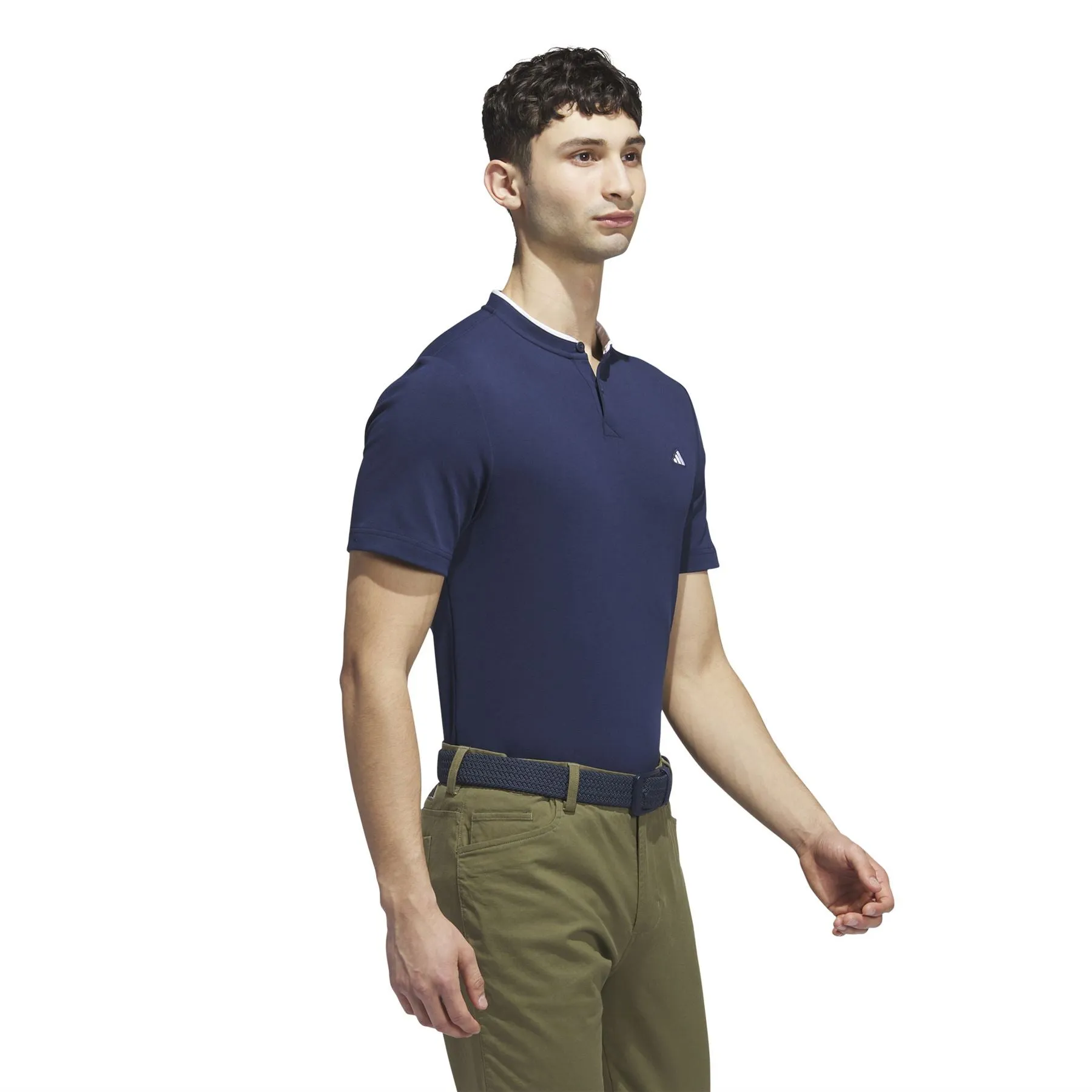 Go-To Henley Polo Collegiate Navy - AW23