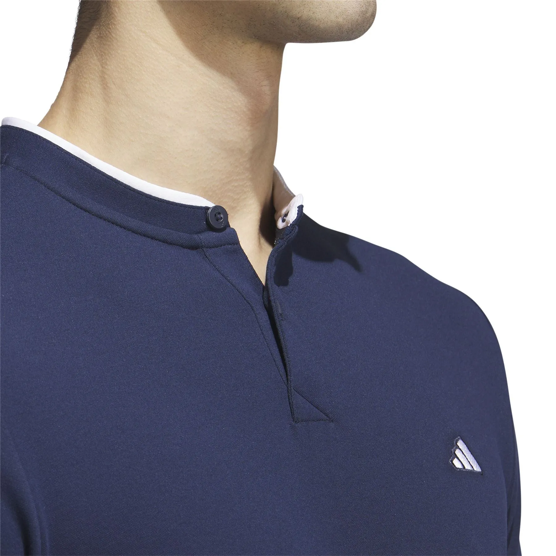 Go-To Henley Polo Collegiate Navy - AW23