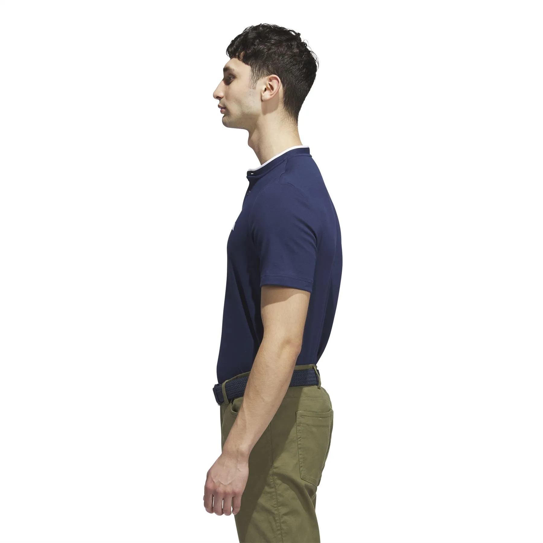 Go-To Henley Polo Collegiate Navy - AW23