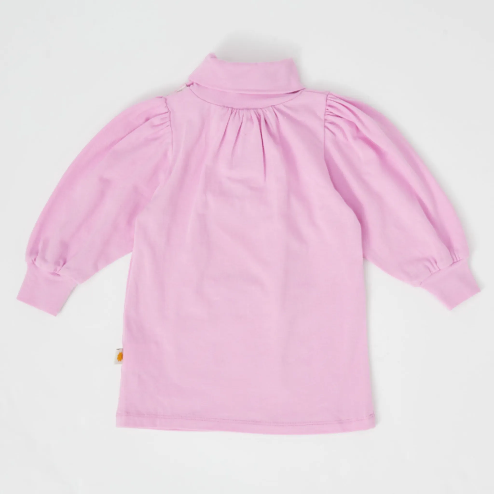 Goldie   Ace - Sofia Embroidered Puff Sleeve Skivvy - Fairy Floss