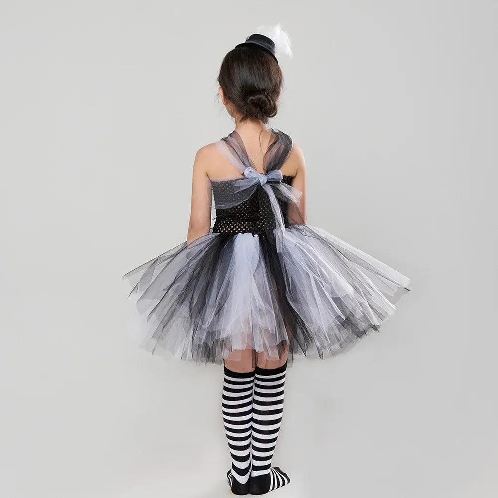 Halloween Costume Girls Carnival Party Fancy  Dance Tutu Dress