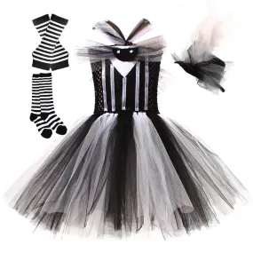 Halloween Costume Girls Carnival Party Fancy  Dance Tutu Dress