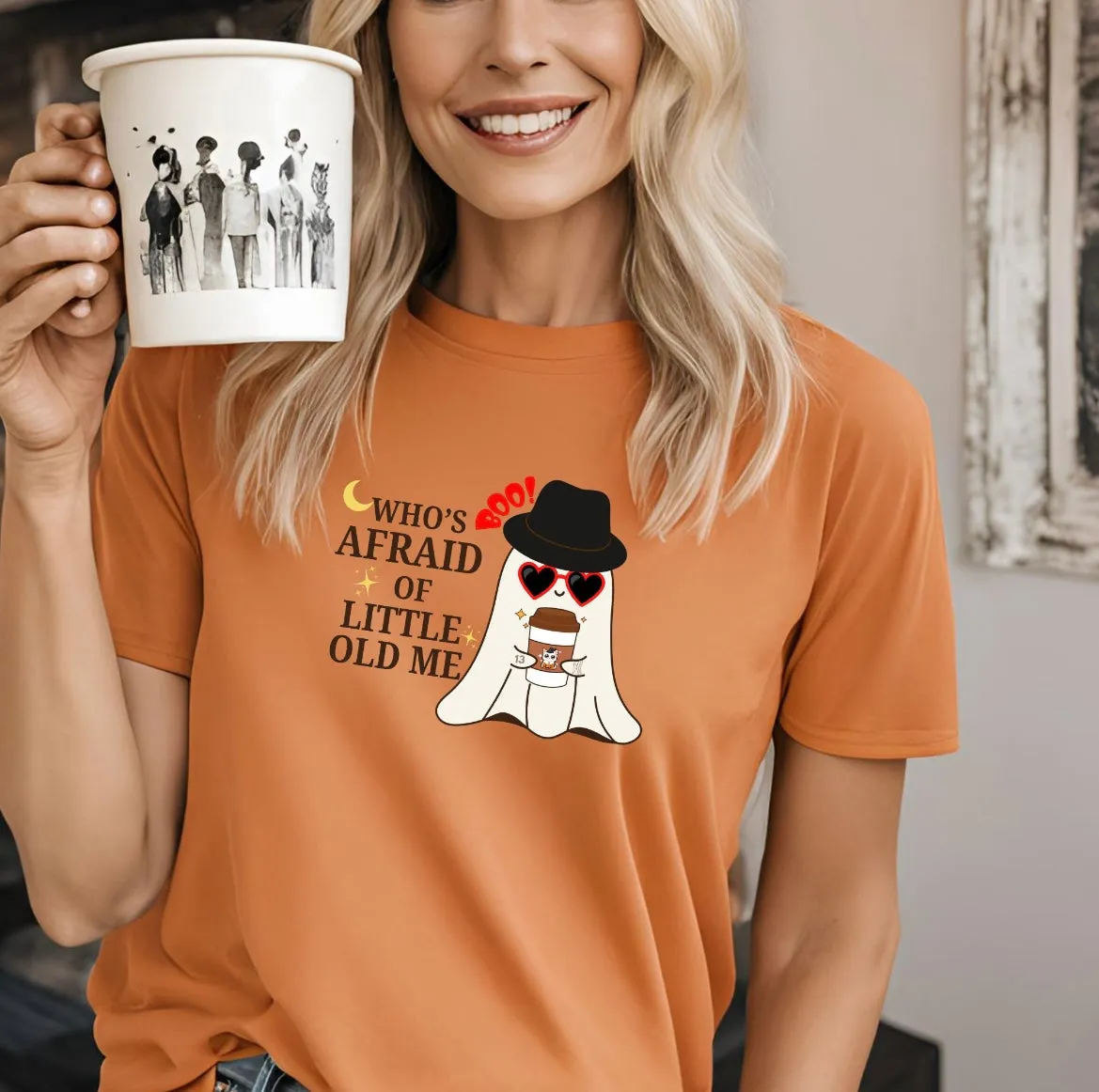 Halloween Ghost Little Old Me Shirt