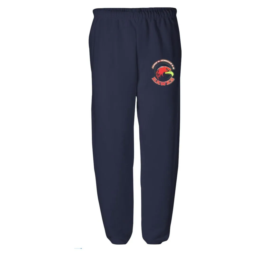 Hennigan School Fleece Sweatpants - Grades K-8 Adult