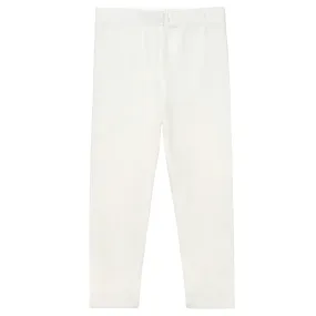 Infant & Toddler Girls White Leggings