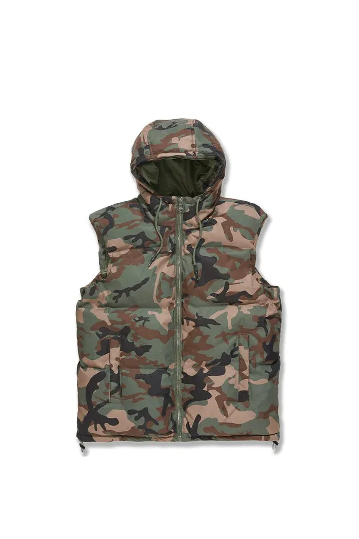 Jc Hooded Vest (Camo) - 9376VC