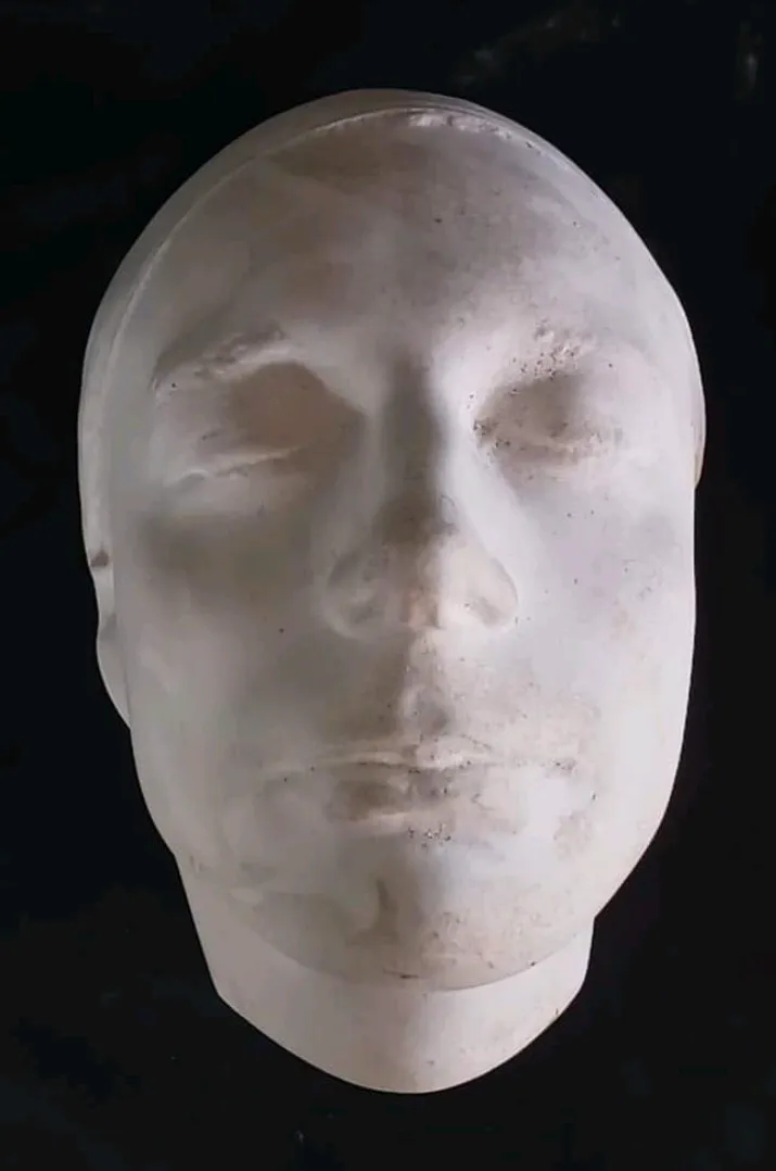 John Keats Death Cast Life Mask Death Mask