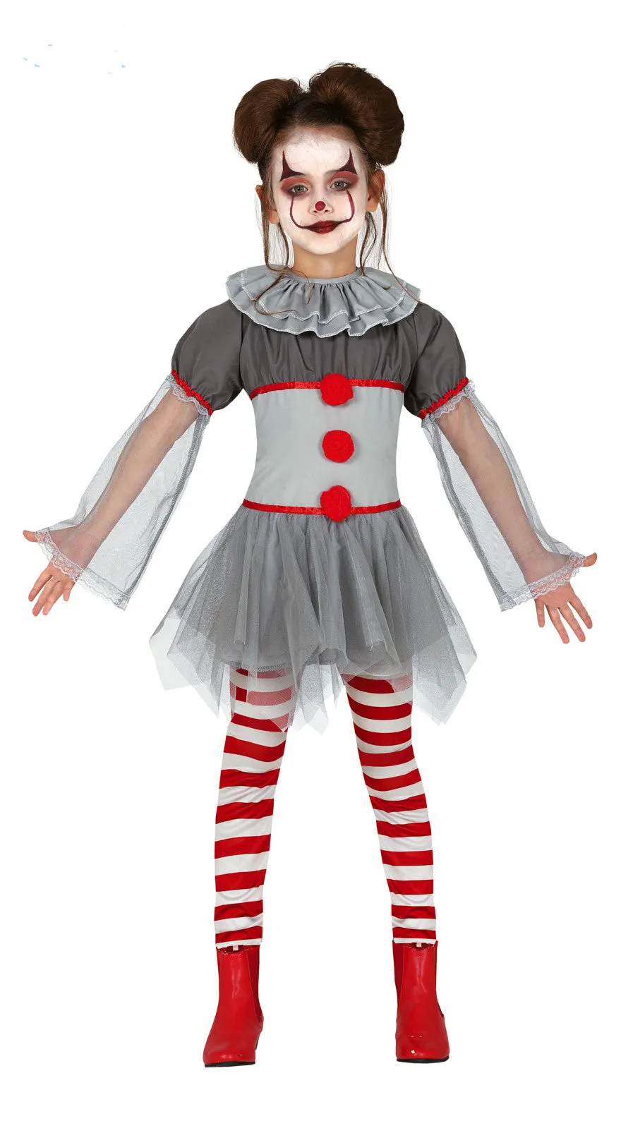 Killer Clown Costume Girl