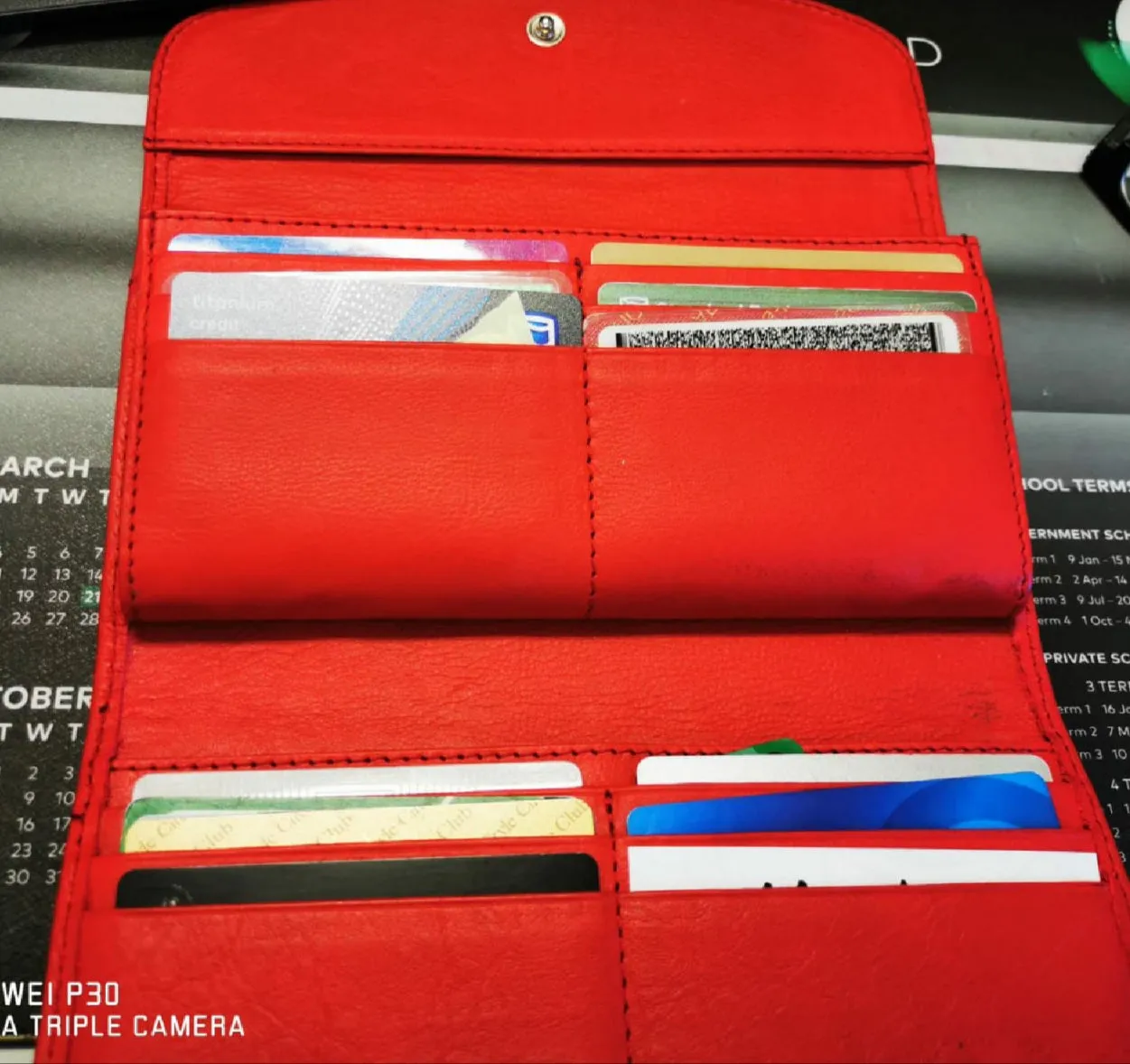 Ladies leather wallets