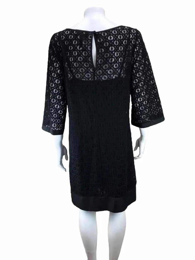 Laundry by Shelli Segal, Women's Lace Shift Dress, Black, Size 10