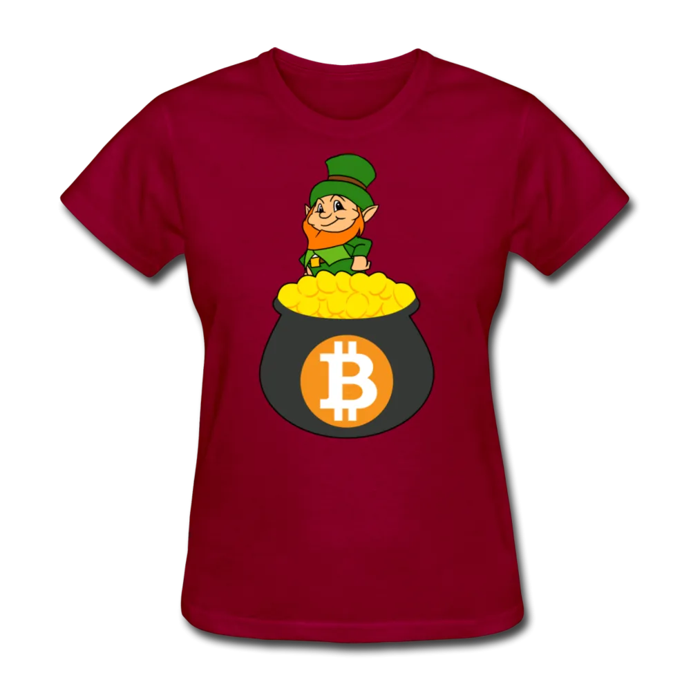 Leprechaun Bitcoin Women's T-Shirt