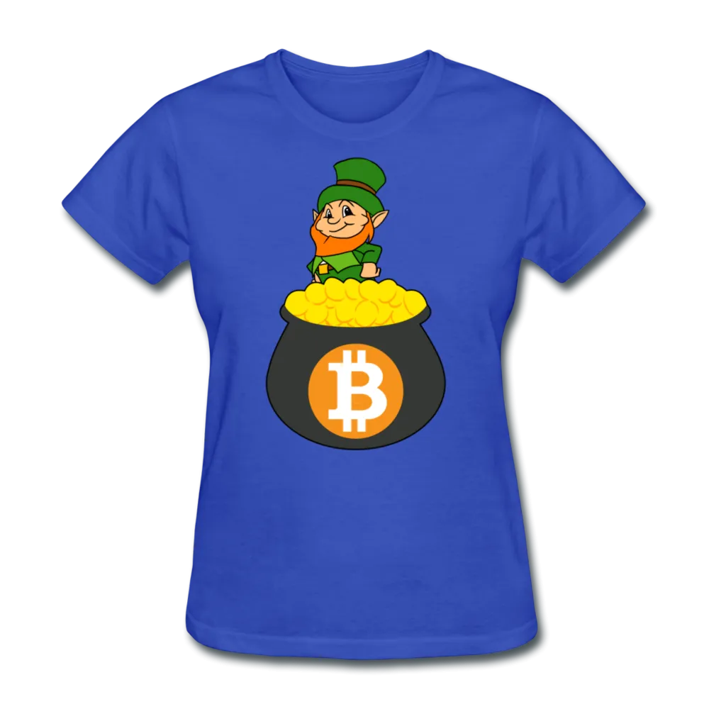 Leprechaun Bitcoin Women's T-Shirt