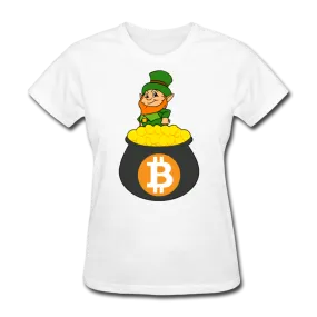 Leprechaun Bitcoin Women's T-Shirt