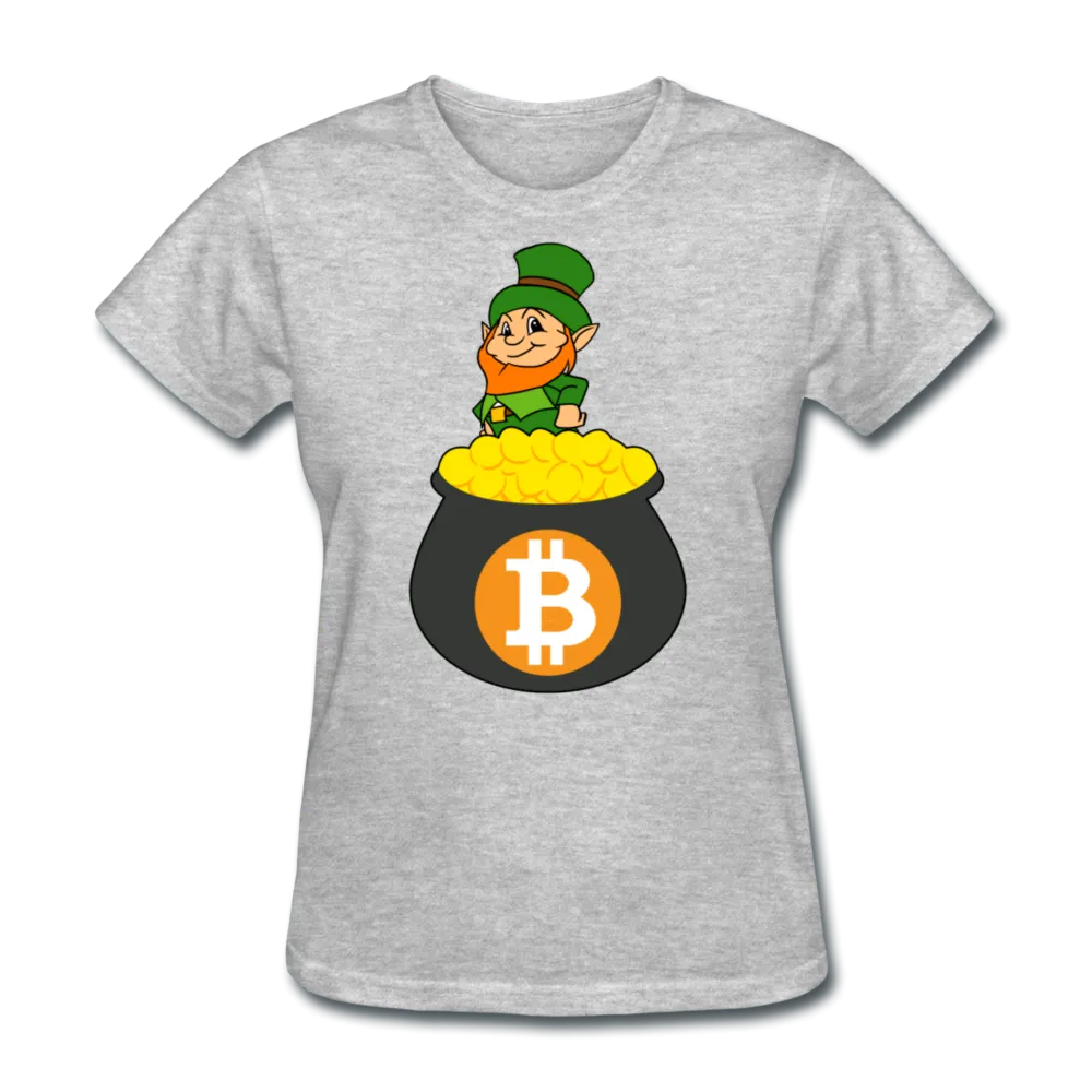 Leprechaun Bitcoin Women's T-Shirt