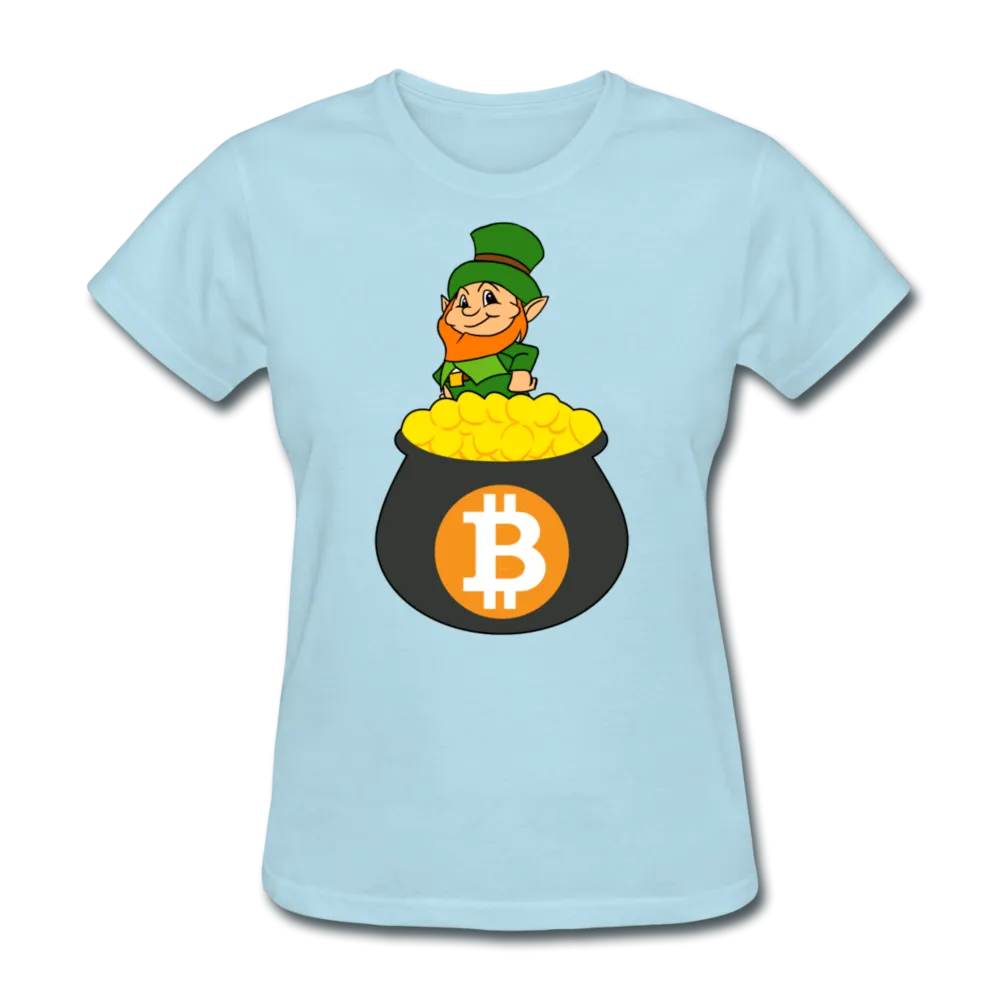 Leprechaun Bitcoin Women's T-Shirt