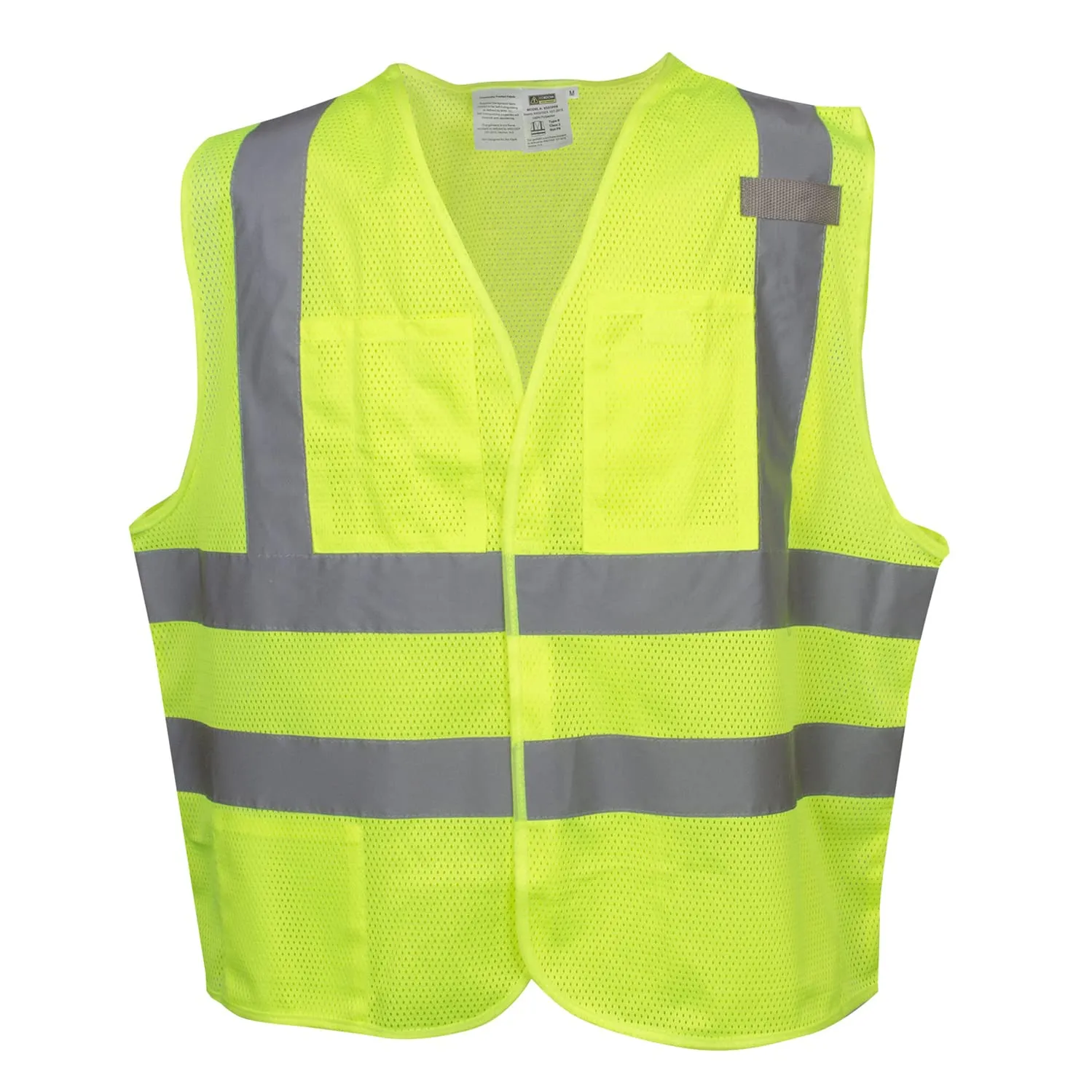 Limited FR, Type R Class 2, Mesh Safety Vest with High-Visibility Reflective Tape