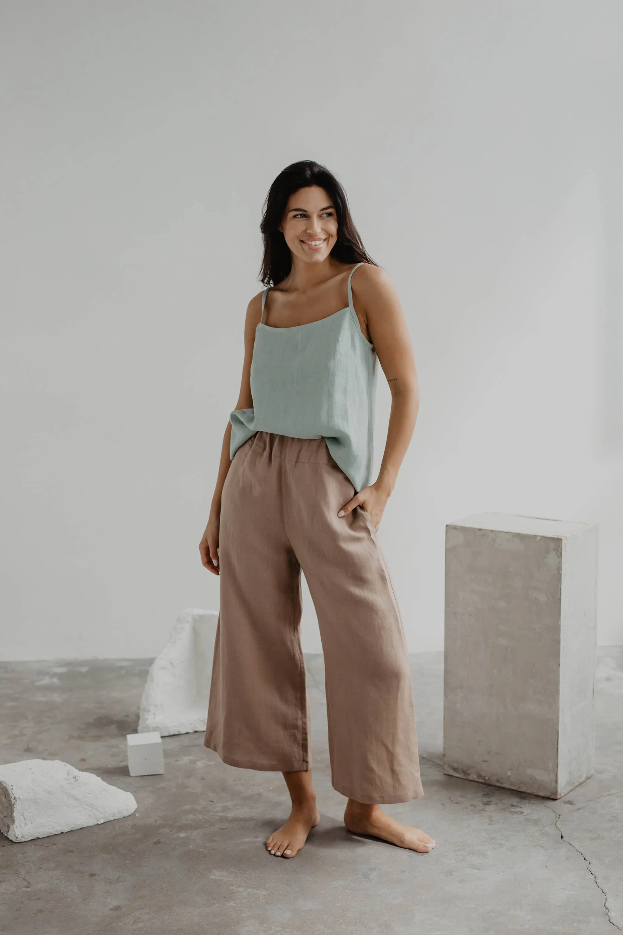 Linen pants Tokyo by AmourLinen