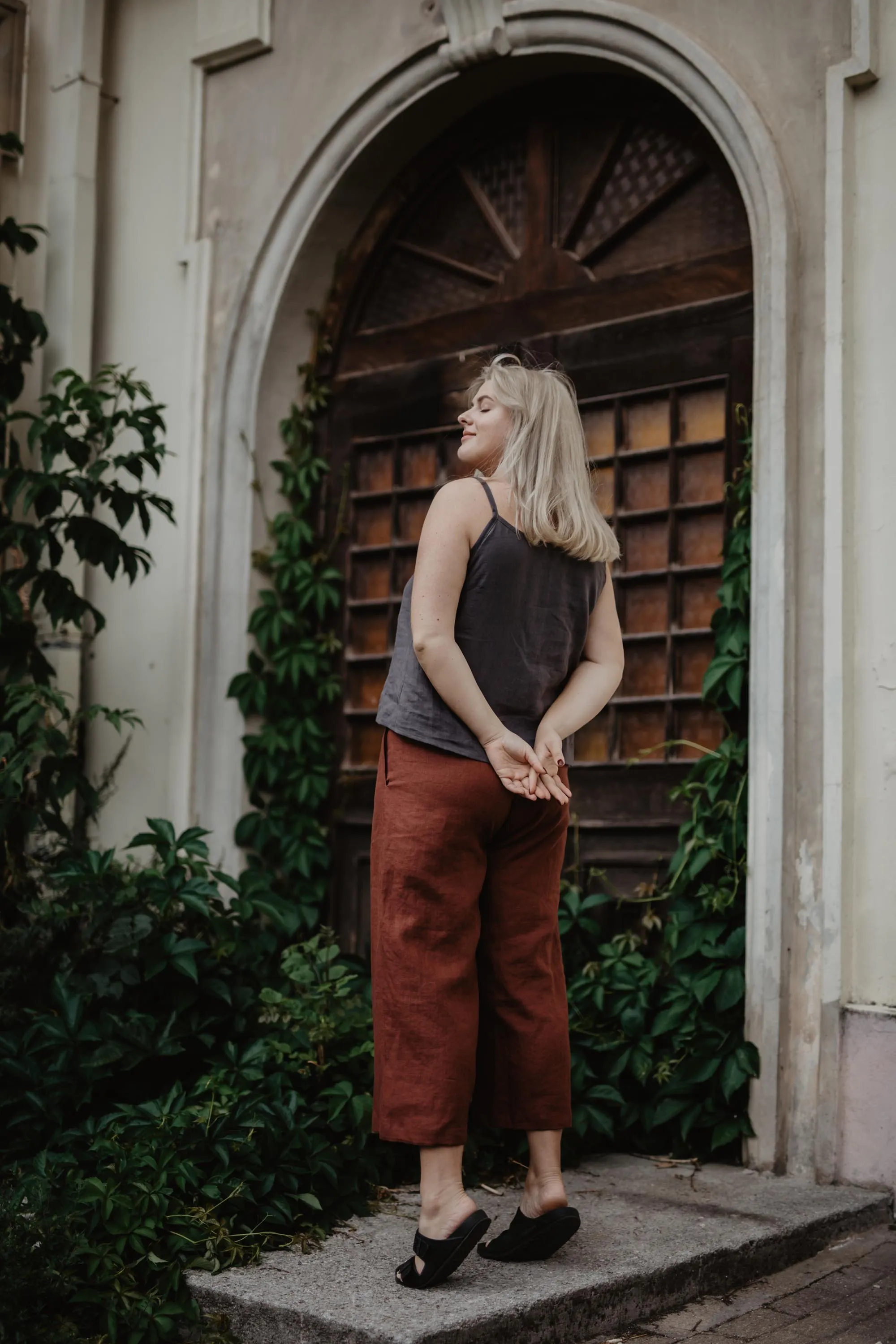 Linen pants Tokyo by AmourLinen