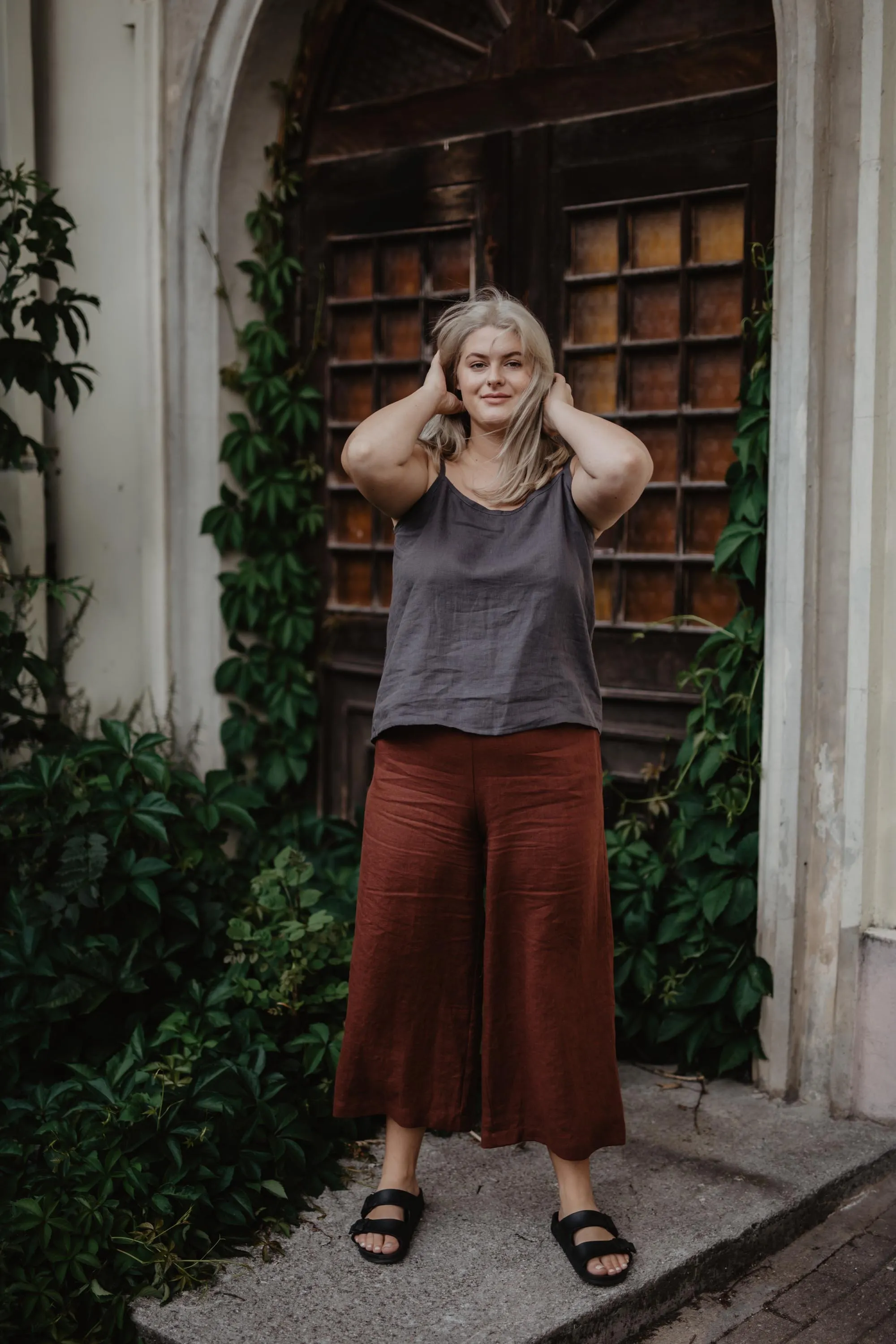 Linen pants Tokyo by AmourLinen