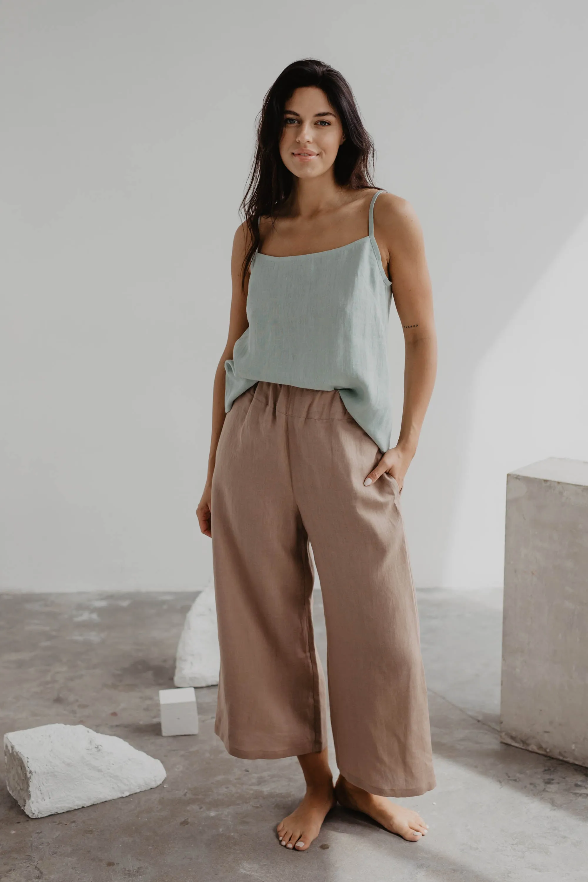 Linen pants Tokyo by AmourLinen