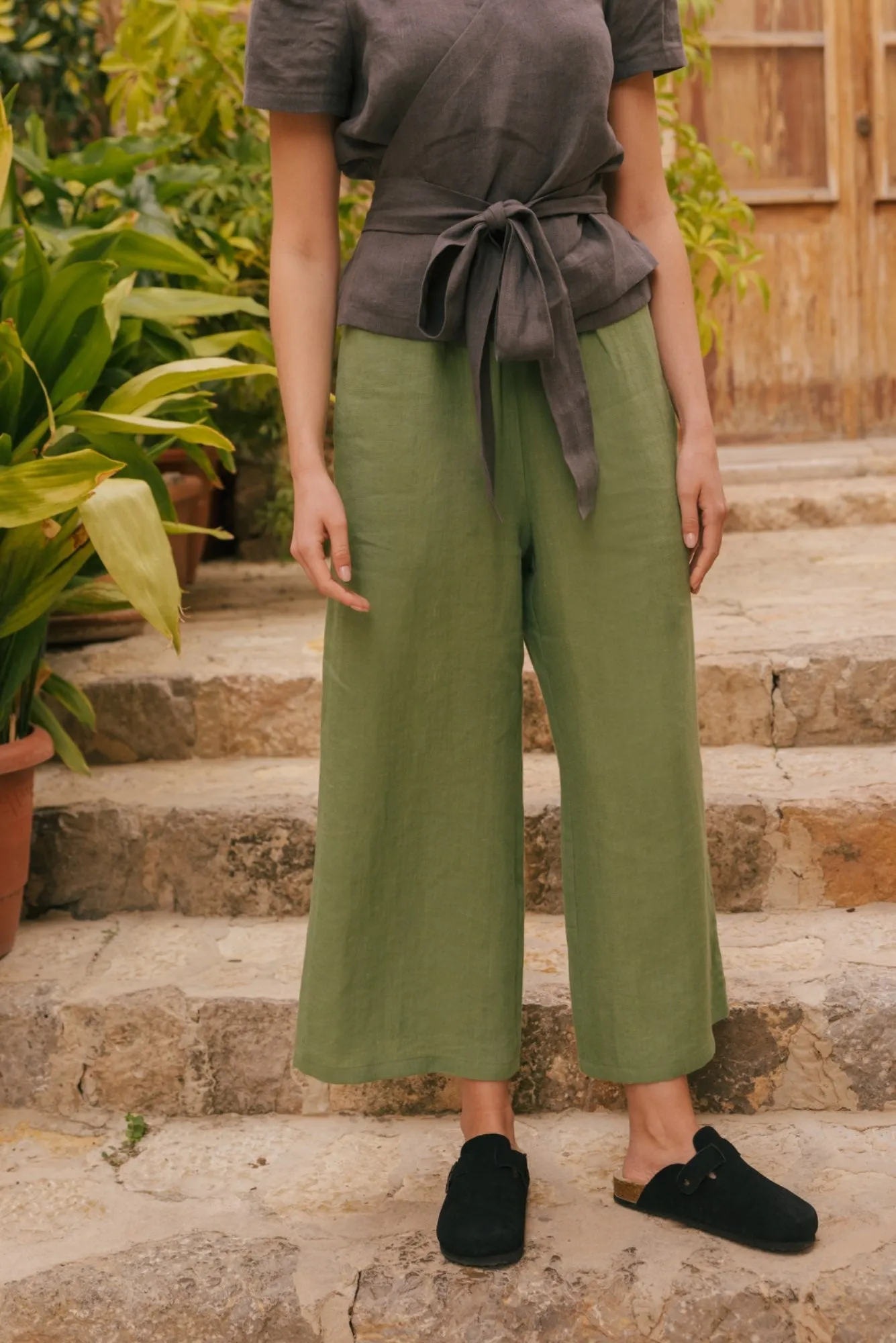 Linen pants Tokyo by AmourLinen