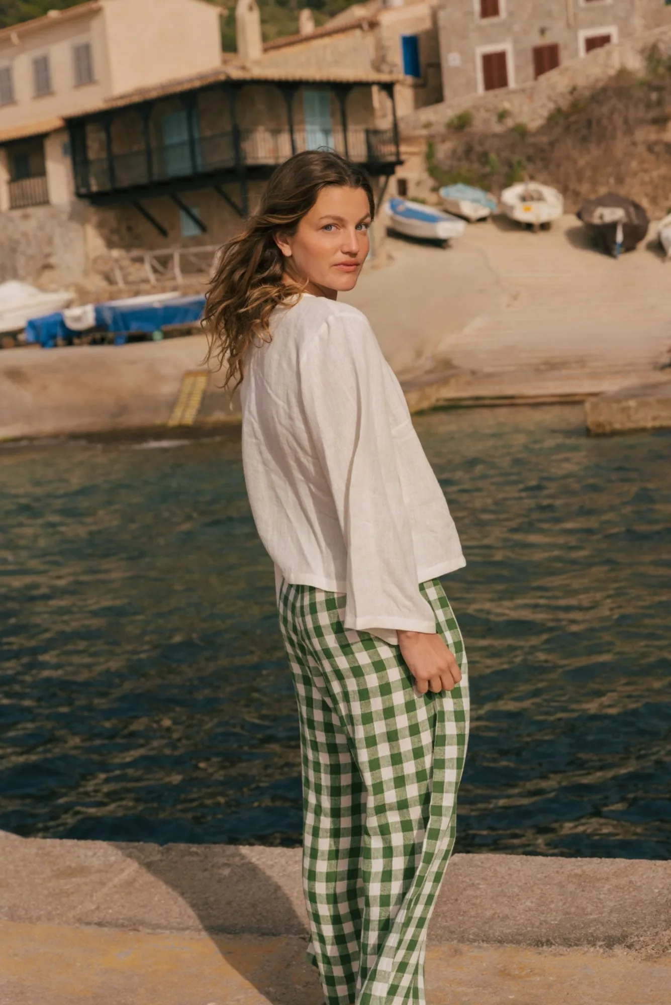 Linen pants Tokyo by AmourLinen