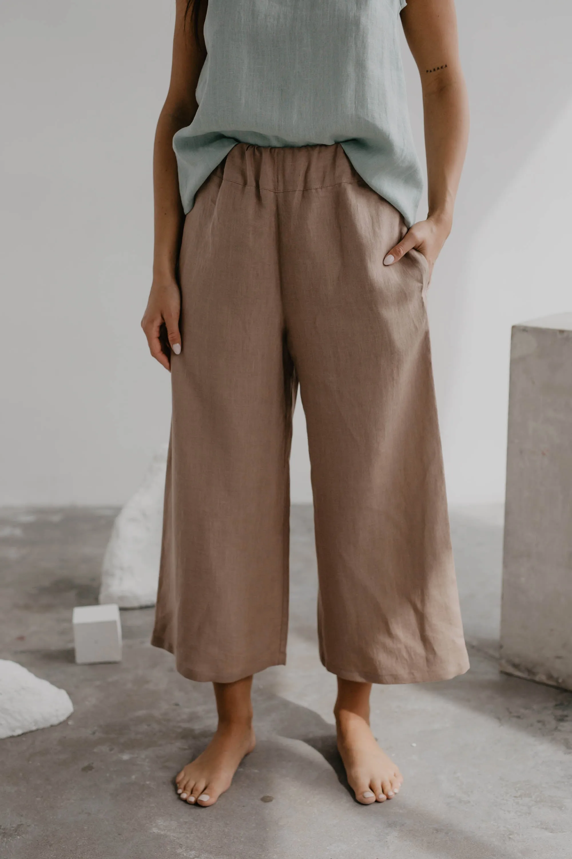 Linen pants Tokyo by AmourLinen