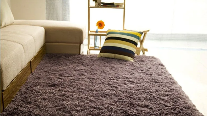 Living room coffee table bedroom bedside skin-friendly multi-zone nonslip plush carpet