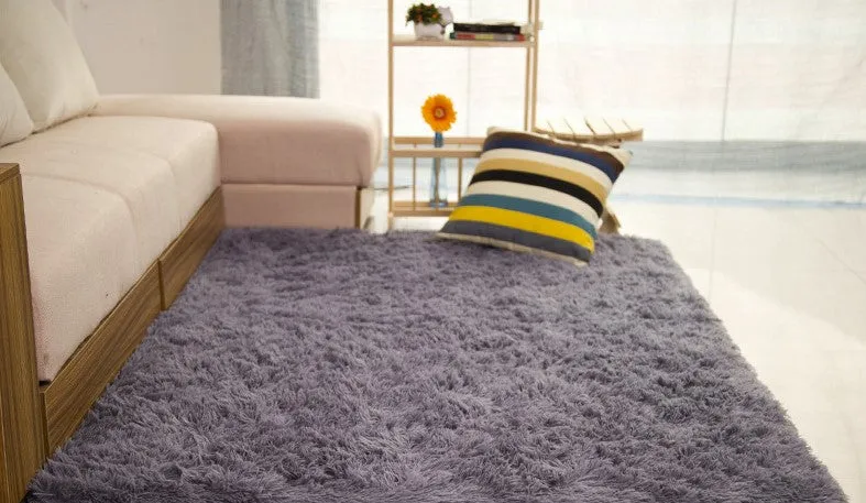 Living room coffee table bedroom bedside skin-friendly multi-zone nonslip plush carpet