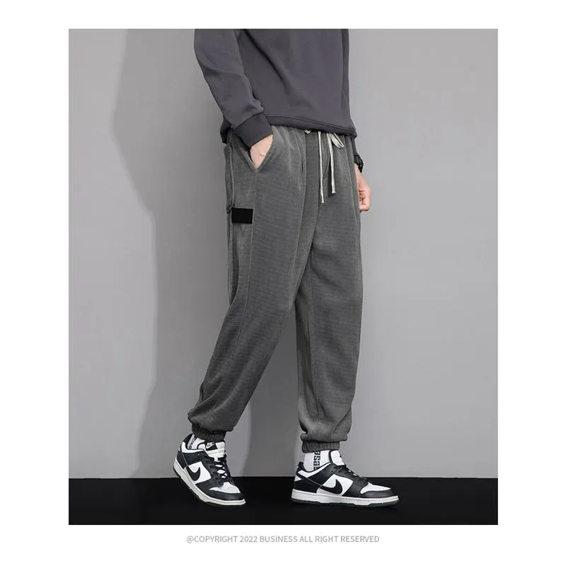 Loose Fit Chenille Corduroy Sweatpant