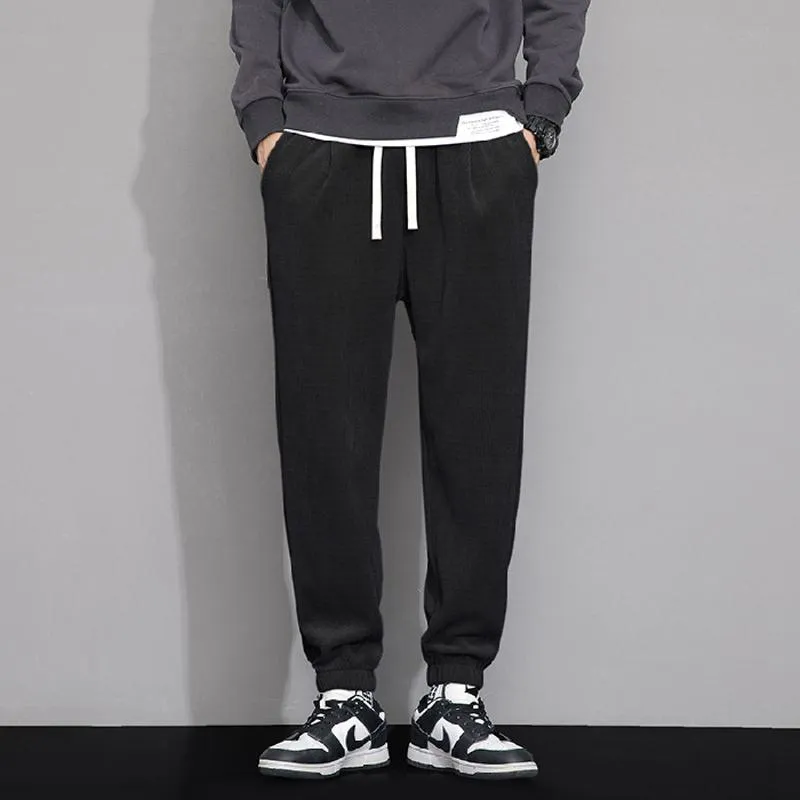 Loose Fit Chenille Corduroy Sweatpant