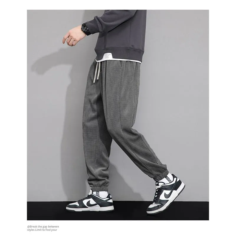 Loose Fit Chenille Corduroy Sweatpant