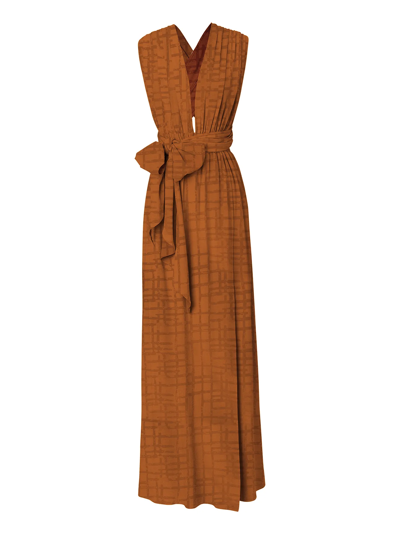 Mailys Dress - Dhaw Rust