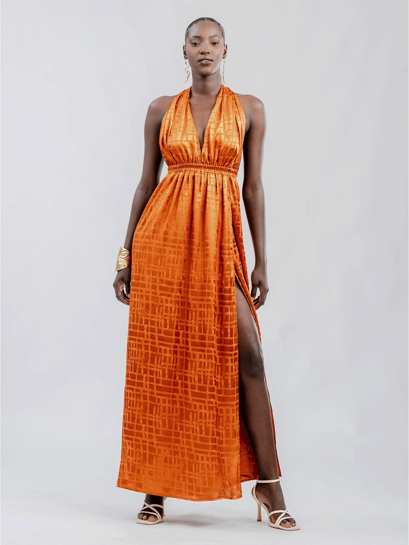 Mailys Dress - Dhaw Rust