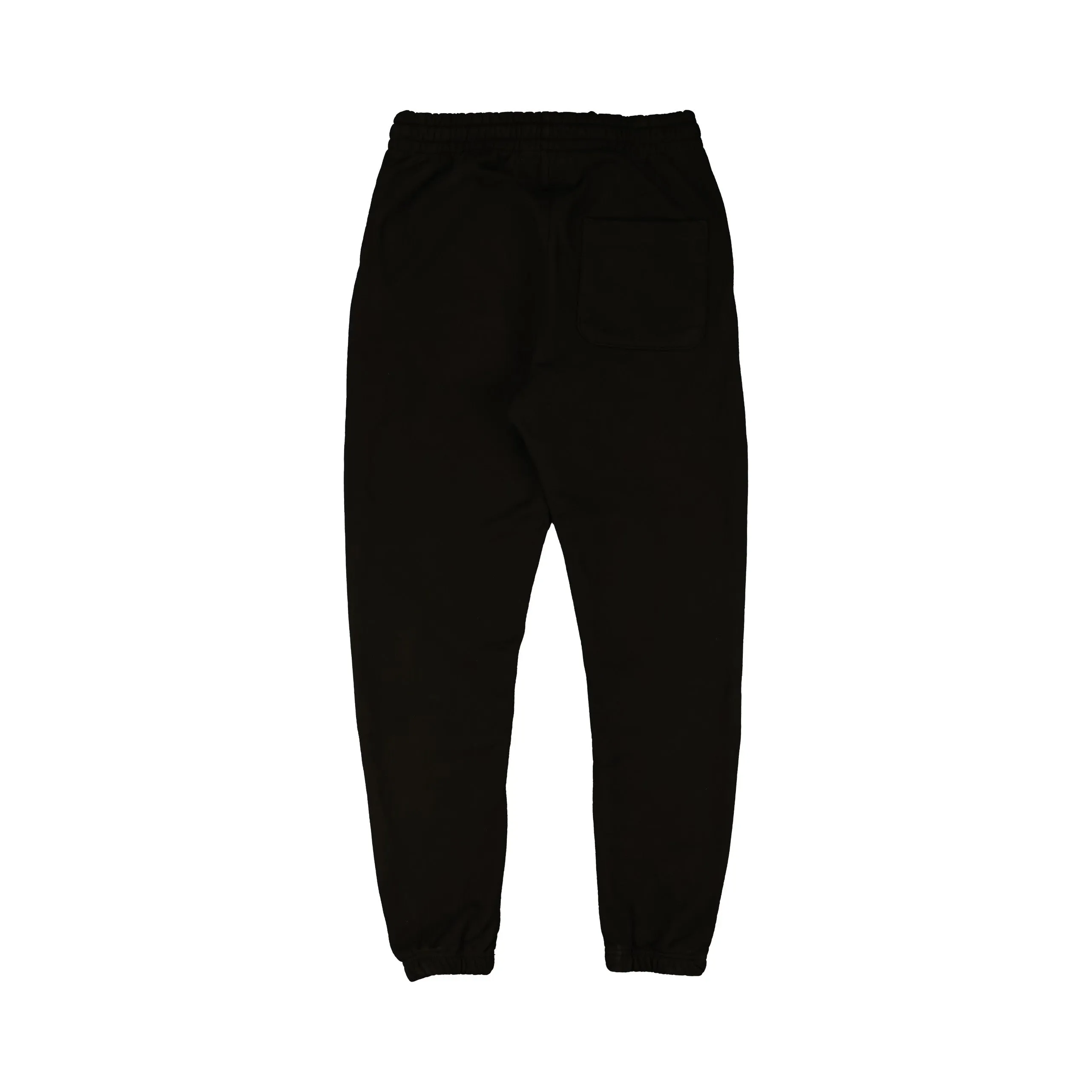 Marathon Stacked Script Sweatpants - Black/White