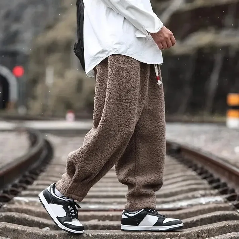 Men's Fleece Harem Pants