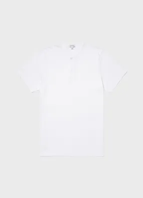 Men's Riviera Henley in White