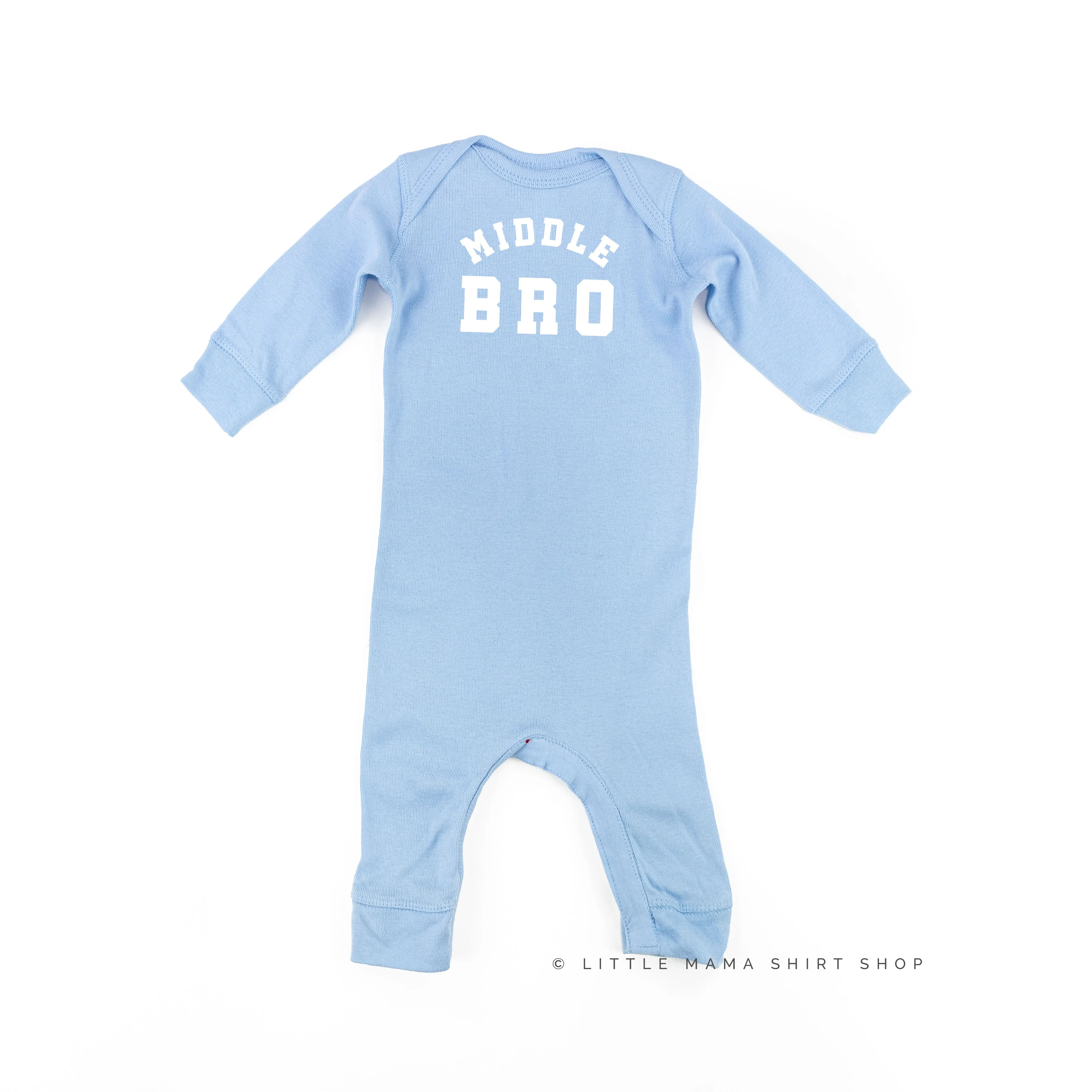 MIDDLE BRO - Varsity - One Piece Baby Sleeper