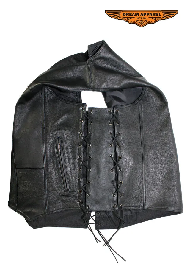 Naked Cowhide Leather Vest Extender - Men's (Fits: MV9320-SS, MV310-SS, & MV8015-SS)